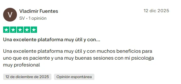 Reseña Trustpilot 8