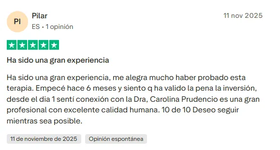 Reseña Trustpilot 9